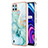 Silicone Candy Rubber Gel Fashionable Pattern Soft Case Cover Y01B for Realme C21Y