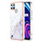 Silicone Candy Rubber Gel Fashionable Pattern Soft Case Cover Y01B for Realme C25Y India