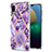 Silicone Candy Rubber Gel Fashionable Pattern Soft Case Cover Y01B for Samsung Galaxy A02