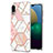 Silicone Candy Rubber Gel Fashionable Pattern Soft Case Cover Y01B for Samsung Galaxy A02