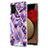 Silicone Candy Rubber Gel Fashionable Pattern Soft Case Cover Y01B for Samsung Galaxy A02s