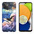 Silicone Candy Rubber Gel Fashionable Pattern Soft Case Cover Y01B for Samsung Galaxy A03