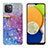 Silicone Candy Rubber Gel Fashionable Pattern Soft Case Cover Y01B for Samsung Galaxy A03