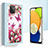 Silicone Candy Rubber Gel Fashionable Pattern Soft Case Cover Y01B for Samsung Galaxy A03