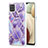 Silicone Candy Rubber Gel Fashionable Pattern Soft Case Cover Y01B for Samsung Galaxy A12 5G