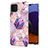 Silicone Candy Rubber Gel Fashionable Pattern Soft Case Cover Y01B for Samsung Galaxy A22 4G