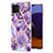 Silicone Candy Rubber Gel Fashionable Pattern Soft Case Cover Y01B for Samsung Galaxy A22 4G