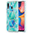 Silicone Candy Rubber Gel Fashionable Pattern Soft Case Cover Y01B for Samsung Galaxy A30