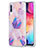 Silicone Candy Rubber Gel Fashionable Pattern Soft Case Cover Y01B for Samsung Galaxy A30S Clove Purple