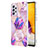 Silicone Candy Rubber Gel Fashionable Pattern Soft Case Cover Y01B for Samsung Galaxy A73 5G