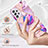 Silicone Candy Rubber Gel Fashionable Pattern Soft Case Cover Y01B for Samsung Galaxy A73 5G