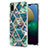 Silicone Candy Rubber Gel Fashionable Pattern Soft Case Cover Y01B for Samsung Galaxy M02