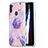 Silicone Candy Rubber Gel Fashionable Pattern Soft Case Cover Y01B for Samsung Galaxy M11 Clove Purple