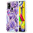 Silicone Candy Rubber Gel Fashionable Pattern Soft Case Cover Y01B for Samsung Galaxy M31