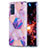 Silicone Candy Rubber Gel Fashionable Pattern Soft Case Cover Y01B for Samsung Galaxy S20 FE 4G