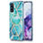 Silicone Candy Rubber Gel Fashionable Pattern Soft Case Cover Y01B for Samsung Galaxy S20 Matcha Green