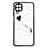 Silicone Candy Rubber Gel Fashionable Pattern Soft Case Cover Y01X for Samsung Galaxy A22 4G Black