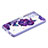 Silicone Candy Rubber Gel Fashionable Pattern Soft Case Cover Y01X for Samsung Galaxy A32 5G Purple