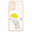 Silicone Candy Rubber Gel Fashionable Pattern Soft Case Cover Y01X for Samsung Galaxy A73 5G Yellow