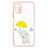 Silicone Candy Rubber Gel Fashionable Pattern Soft Case Cover Y01X for Xiaomi Poco M3 Yellow