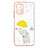 Silicone Candy Rubber Gel Fashionable Pattern Soft Case Cover Y01X for Xiaomi Poco M5S Yellow