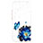 Silicone Candy Rubber Gel Fashionable Pattern Soft Case Cover Y01X for Xiaomi Redmi 9 India Blue