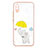 Silicone Candy Rubber Gel Fashionable Pattern Soft Case Cover Y01X for Xiaomi Redmi 9A