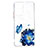 Silicone Candy Rubber Gel Fashionable Pattern Soft Case Cover Y01X for Xiaomi Redmi Note 10 Pro 4G Blue