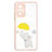 Silicone Candy Rubber Gel Fashionable Pattern Soft Case Cover Y01X for Xiaomi Redmi Note 10 Pro 4G Yellow