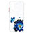 Silicone Candy Rubber Gel Fashionable Pattern Soft Case Cover Y01X for Xiaomi Redmi Note 9 4G Blue