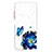 Silicone Candy Rubber Gel Fashionable Pattern Soft Case Cover Y01X for Xiaomi Redmi Note 9 5G Blue