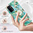 Silicone Candy Rubber Gel Fashionable Pattern Soft Case Cover Y02B for Oppo A74 5G