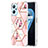 Silicone Candy Rubber Gel Fashionable Pattern Soft Case Cover Y02B for Oppo A96 4G