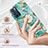 Silicone Candy Rubber Gel Fashionable Pattern Soft Case Cover Y02B for Oppo Reno6 5G