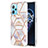 Silicone Candy Rubber Gel Fashionable Pattern Soft Case Cover Y02B for Realme 9 4G