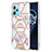 Silicone Candy Rubber Gel Fashionable Pattern Soft Case Cover Y02B for Realme 9 5G