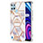 Silicone Candy Rubber Gel Fashionable Pattern Soft Case Cover Y02B for Realme C25Y India