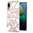 Silicone Candy Rubber Gel Fashionable Pattern Soft Case Cover Y02B for Samsung Galaxy A02