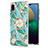 Silicone Candy Rubber Gel Fashionable Pattern Soft Case Cover Y02B for Samsung Galaxy A02