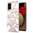 Silicone Candy Rubber Gel Fashionable Pattern Soft Case Cover Y02B for Samsung Galaxy M02s