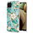 Silicone Candy Rubber Gel Fashionable Pattern Soft Case Cover Y02B for Samsung Galaxy M12 Green