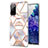 Silicone Candy Rubber Gel Fashionable Pattern Soft Case Cover Y02B for Samsung Galaxy S20 FE (2022) 5G Gray
