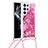 Silicone Candy Rubber Gel Fashionable Pattern Soft Case Cover Y02B for Samsung Galaxy S21 Ultra 5G