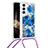 Silicone Candy Rubber Gel Fashionable Pattern Soft Case Cover Y02B for Samsung Galaxy S24 Plus 5G