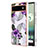 Silicone Candy Rubber Gel Fashionable Pattern Soft Case Cover Y03B for Google Pixel 6a 5G Purple