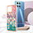 Silicone Candy Rubber Gel Fashionable Pattern Soft Case Cover Y03B for Huawei Honor X6