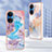 Silicone Candy Rubber Gel Fashionable Pattern Soft Case Cover Y03B for Huawei Honor X7