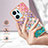 Silicone Candy Rubber Gel Fashionable Pattern Soft Case Cover Y03B for Huawei Honor X7a