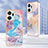 Silicone Candy Rubber Gel Fashionable Pattern Soft Case Cover Y03B for Huawei Honor X7a