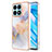 Silicone Candy Rubber Gel Fashionable Pattern Soft Case Cover Y03B for Huawei Honor X8a 4G